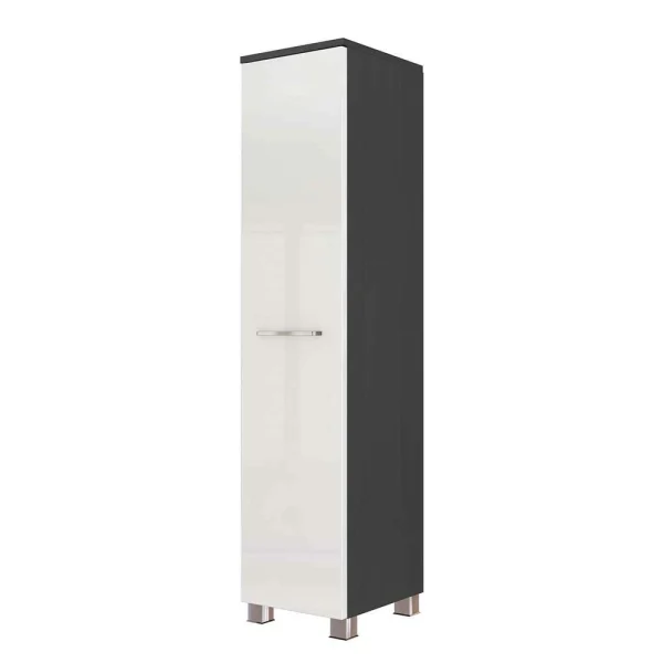 1-türiger Badschrank Mit Hochglanz Front – Vendras 1