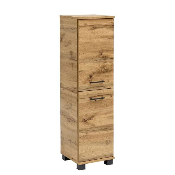 117 Cm Hoher Badschrank In Wildeiche Touchwood NB – Jessmi 1