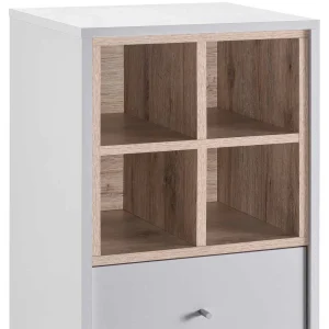 124cm Badschrank In Weiß Wildeiche – Yuliva 16