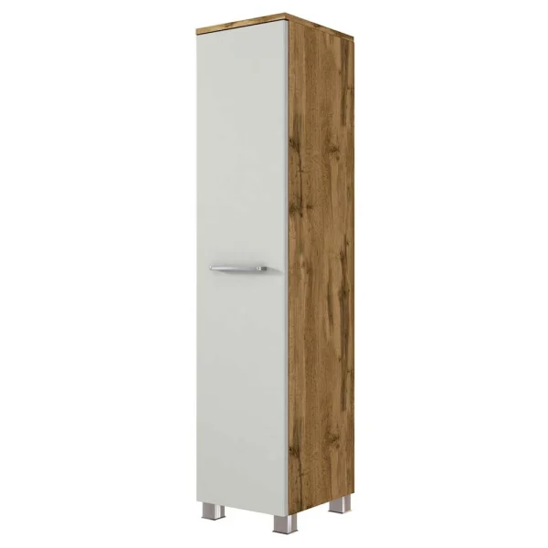 130 Cm Hoher Bad Hochschrank Zum Stellen Oder Hängen – Lomion 1
