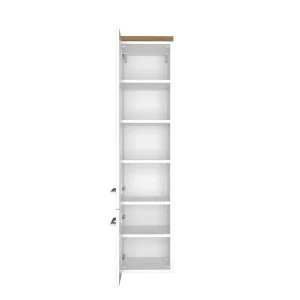 130 Cm Hoher Badschrank Für Wandmontage – Enwicos 15