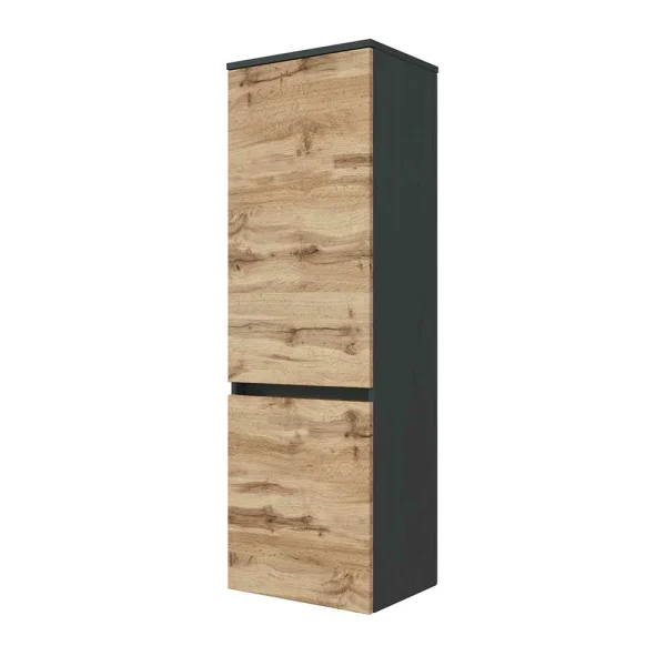135 Cm Hoher Bad Schrank Mit Zwei Türen – Endely 3