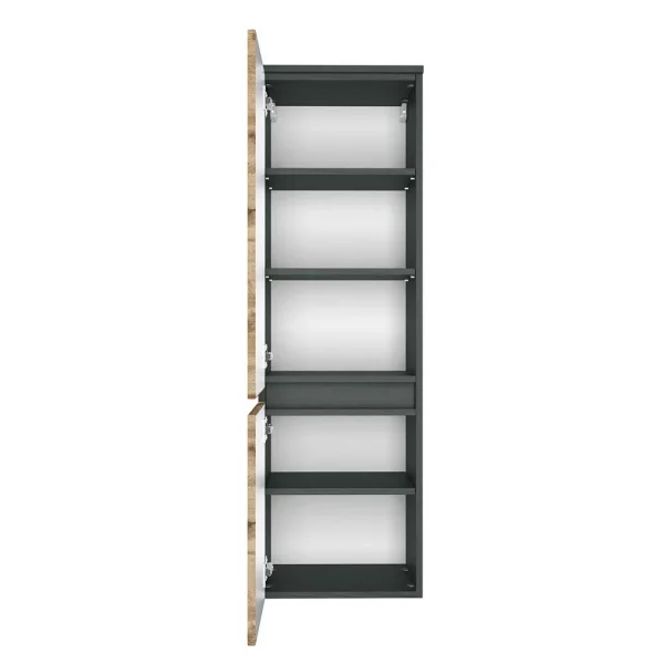 135 Cm Hoher Bad Schrank Mit Zwei Türen – Endely 4