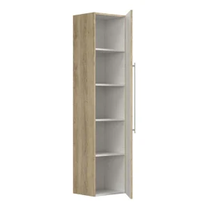 150x35x30 1-türiger Badschrank In Eiche Hell – Osdrav 11