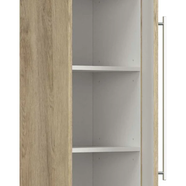 150x35x30 1-türiger Badschrank In Eiche Hell – Osdrav 6