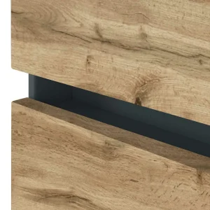 185x40x35 Bad Hochschrank In Dekor Wildeiche – Endely 16