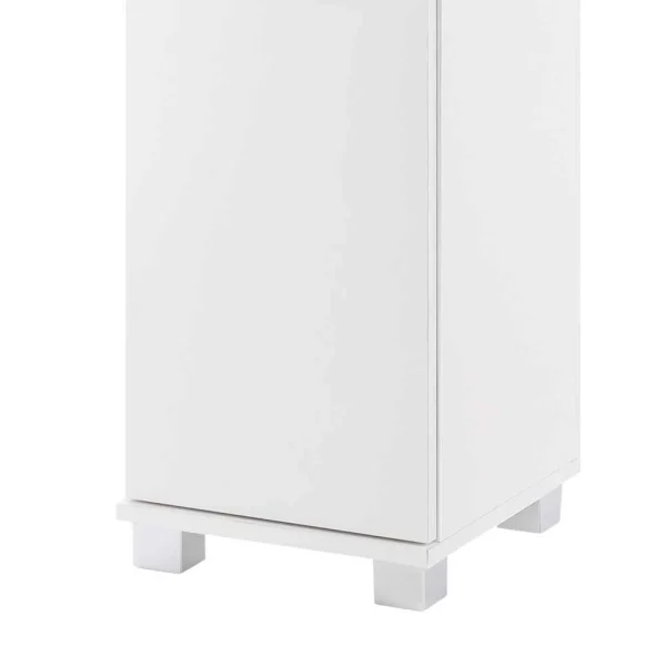 194 Cm Hoher Badschrank In Weiß – Enres 5
