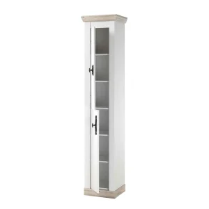 2-türiger Badezimmer Hochschrank Im Country Style – Doules 14