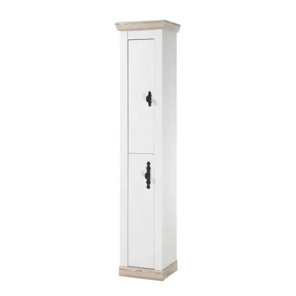 2-türiger Badezimmer Hochschrank Im Country Style – Doules 1