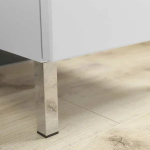 2-türiger Badezimmer-Hochschrank Mit Schublade – Maiksena 16