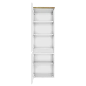 2-türiger Badezimmerschrank 40x130x35cm – Misbonas 12