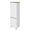 2-türiger Badezimmerschrank 40x130x35cm – Misbonas 16