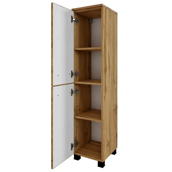 2-türiger Badschrank – 30x135x35 Cm – Arazony 5