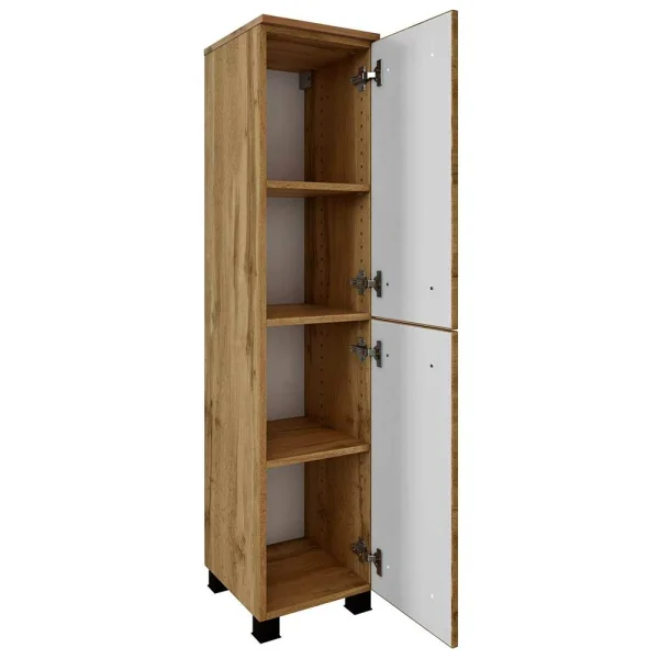 2-türiger Badschrank – 30x135x35 Cm – Arazony 7