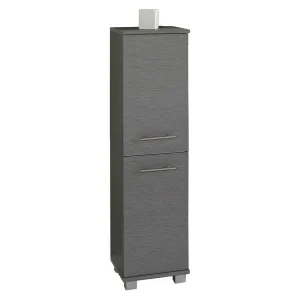 2-türiger Midischrank In Touchwood Grau – Invicalo 11