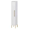 25x155x30 Bad Hochschrank In Weiß & Gold – Nuszaleva 20