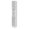 25x190x35 Bad Hochschrank In Hellem Grau – Girios I 22