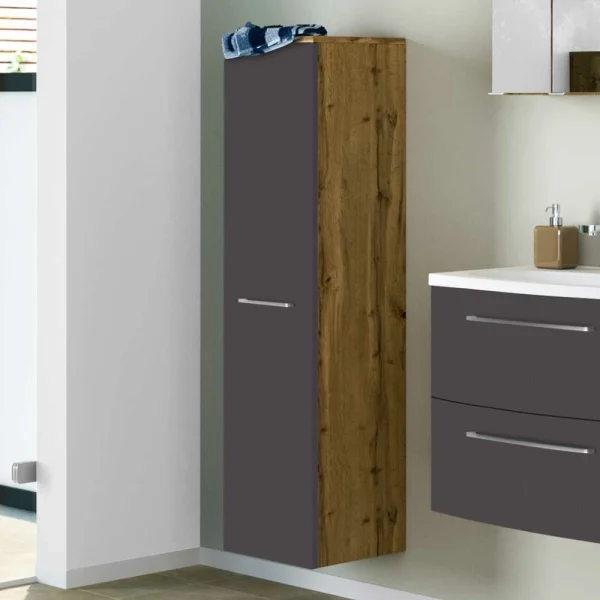 30x130x27 Badezimmer Midischrank Zweifarbig – Colinax 3