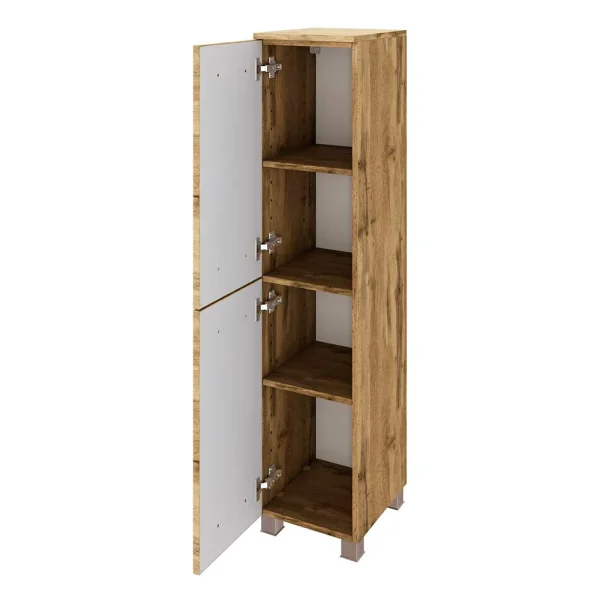 30x130x35 Badezimmer Midischrank Stehend Oder Hängend – Lemnas 4