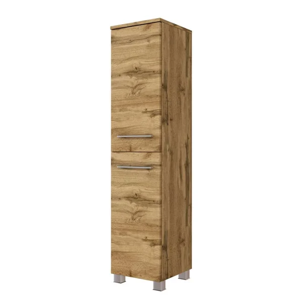 30x130x35 Badezimmer Midischrank Stehend Oder Hängend – Lemnas 1