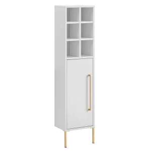 30x131x22 Badschrank In Weiß & Gold – Nuszaleva I 10
