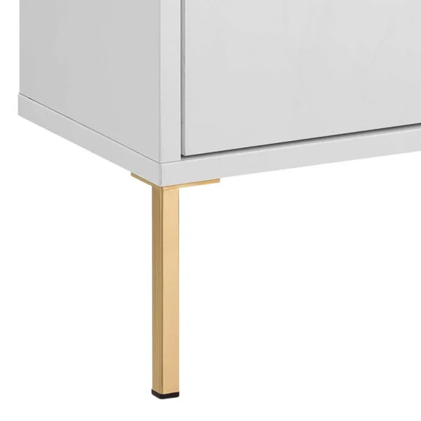 30x131x22 Badschrank In Weiß & Gold – Nuszaleva I 7