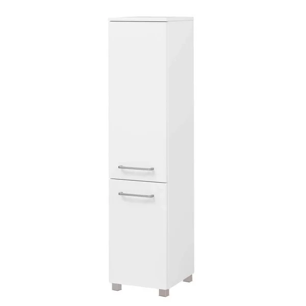 30x135x35 Bad Hochschrank Für Stand- & Wandmontage – Anjunica 1