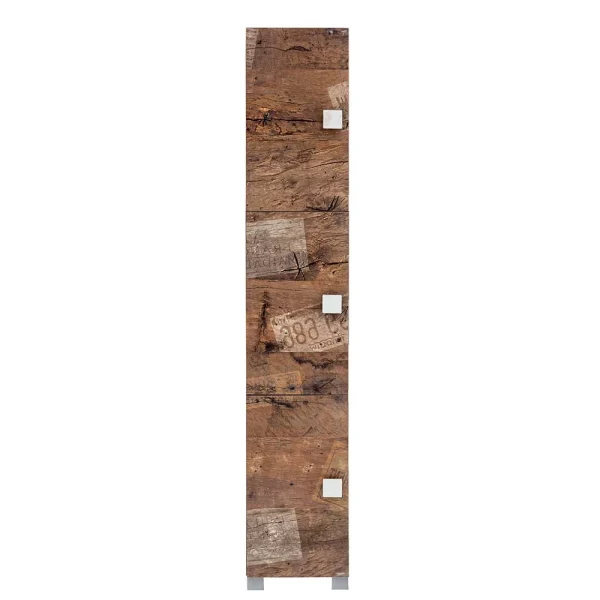 30x168x23 Badezimmer Hochschrank 3-türig – Arolina 5