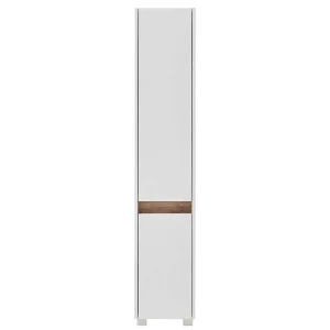 31 Cm Schmaler Badschrank In Weiß – Etravia 10