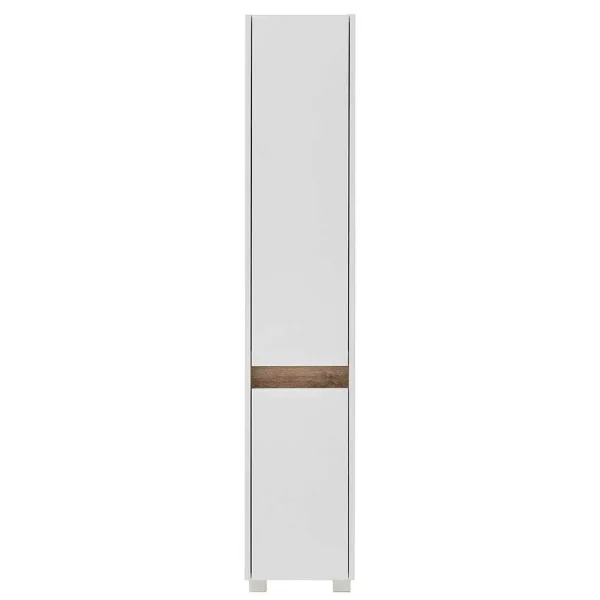 31 Cm Schmaler Badschrank In Weiß – Etravia 3