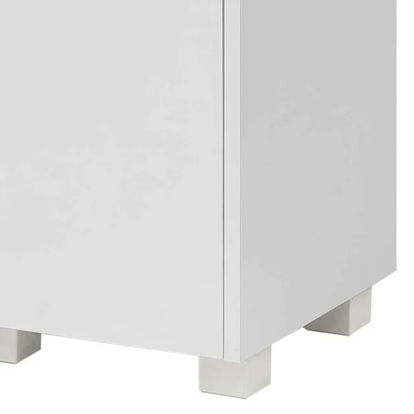 31 Cm Schmaler Badschrank In Weiß – Etravia 5