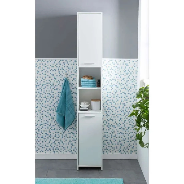 31cm Schmaler Hochschrank Fürs Badezimmer – Samona 3