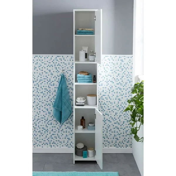31cm Schmaler Hochschrank Fürs Badezimmer – Samona 5