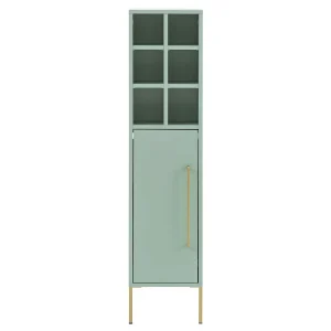 31x131x22 Badschrank In Mintgrün & Gold – Aparcian 10