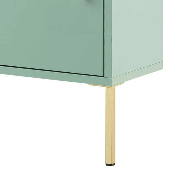 31x131x22 Badschrank In Mintgrün & Gold – Aparcian 5