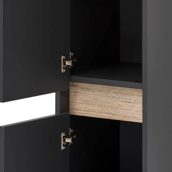 31x165x33 2-türiger Hochschrank Fürs Badezimmer – Marcius 7