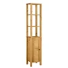 33x170x30 Bad Schrank Mit 3 Offenen Fächern & Tür – Zavieca 22