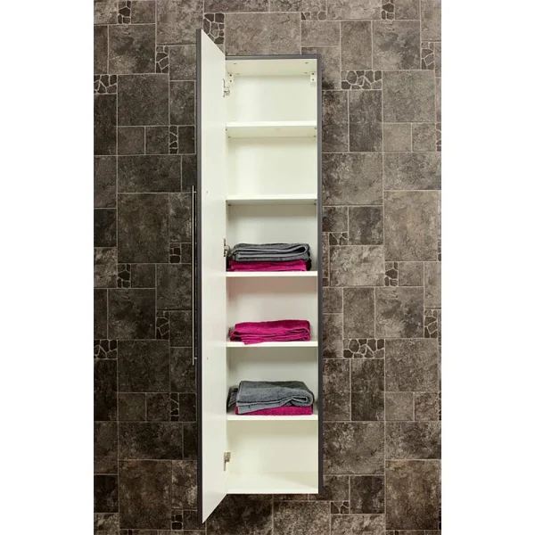 35x150x30 Bad Hängeschrank Mit 5 Böden – Vingos 5