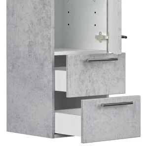 36x120x36 Hängender Badschrank In Betonoptik – Dejonca 14