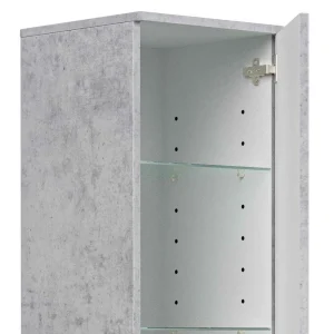 36x120x36 Hängender Badschrank In Betonoptik – Dejonca 16
