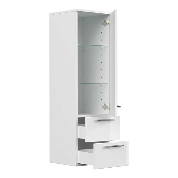 36x120x36cm Hochglänzender Badschrank Für Wandmontage – Velika 4
