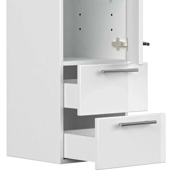 36x120x36cm Hochglänzender Badschrank Für Wandmontage – Velika 5