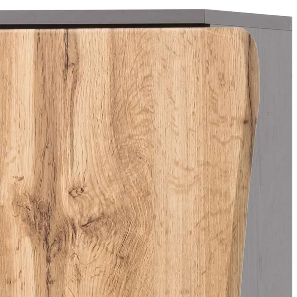 38x135x35 Badezimmerschrank Mit Tür Baumkante – Tofias 7