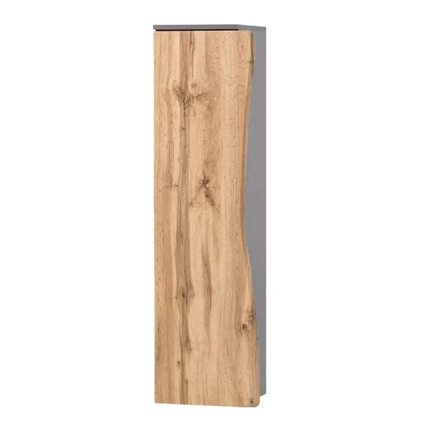 38x135x35 Badezimmerschrank Mit Tür Baumkante – Tofias 1