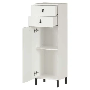 39x119x35 Cm Badschrank Mit Zwei Schubladen – Sudessa 12