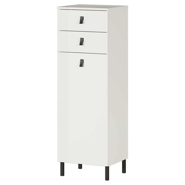 39x119x35 Cm Badschrank Mit Zwei Schubladen – Sudessa 1