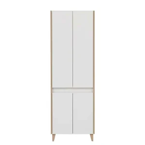 4-türiger Badezimmer Hochschrank 57x170x33 Cm – Sistin 12