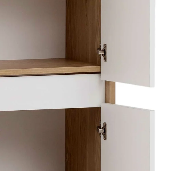 4-türiger Badezimmer Hochschrank 57x170x33 Cm – Sistin 7