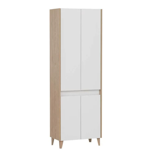 4-türiger Badezimmer Hochschrank 57x170x33 Cm – Sistin 1