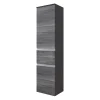 40x159x35 Hochschrank In Grau Eiche Dekor – Nitusa 22